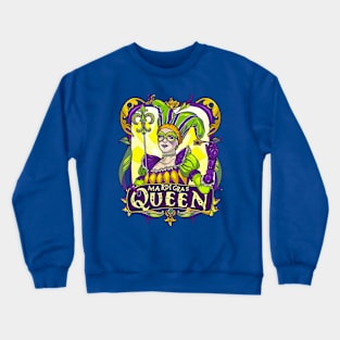 Mardi Gras Queen Crewneck Sweatshirt